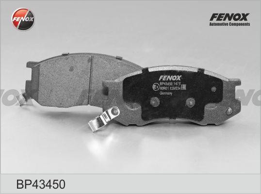 КОЛОДКИ ТОРМОЗНЫЕ ДИСКОВЫЕ ПЕРЕДНИЕ BP43450 FENOX