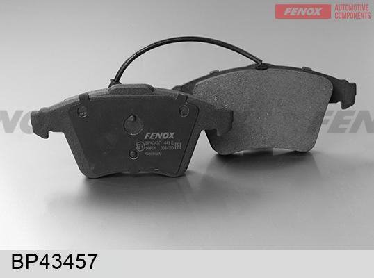 КОЛОДКИ ТОРМОЗНЫЕ ДИСКОВЫЕ ПЕРЕДНИЕ BP43457 FENOX