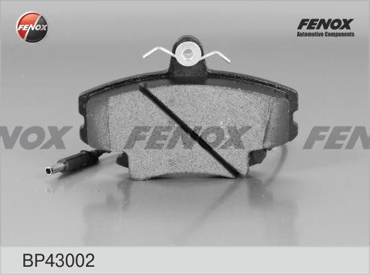 КОЛОДКИ ТОРМОЗНЫЕ ДИСКОВЫЕ ПЕРЕДНИЕ BP43002 FENOX