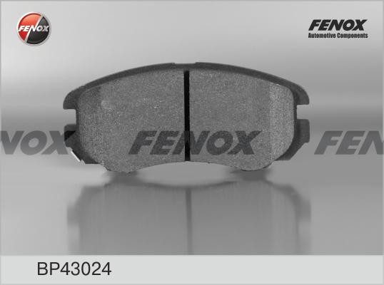 КОЛОДКИ ТОРМОЗНЫЕ ДИСКОВЫЕ ПЕРЕДНИЕ BP43024 FENOX