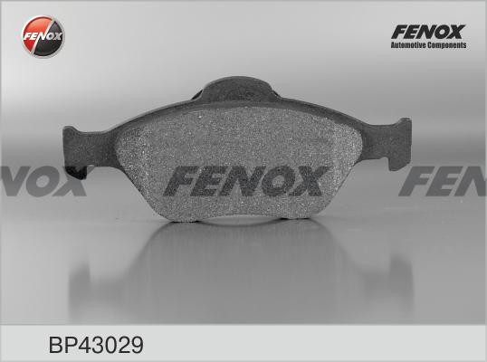 КОЛОДКИ ТОРМОЗНЫЕ ДИСКОВЫЕ ПЕРЕДНИЕ BP43029 FENOX