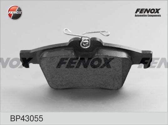 КОЛОДКИ ТОРМОЗНЫЕ ДИСКОВЫЕ ЗАДНИЕ BP43055 FENOX