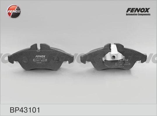 КОЛОДКИ ТОРМОЗНЫЕ ДИСКОВЫЕ ПЕРЕДНИЕ BP43101 FENOX