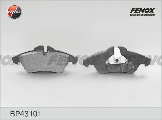 КОЛОДКИ ТОРМОЗНЫЕ ДИСКОВЫЕ ПЕРЕДНИЕ BP43101 FENOX