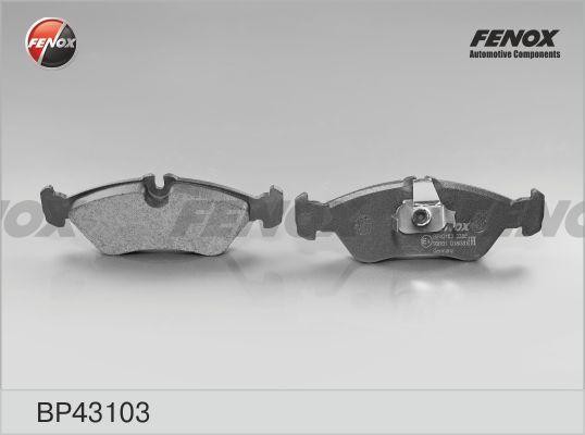КОЛОДКИ ТОРМОЗНЫЕ ДИСКОВЫЕ ЗАДНИЕ BP43103 FENOX