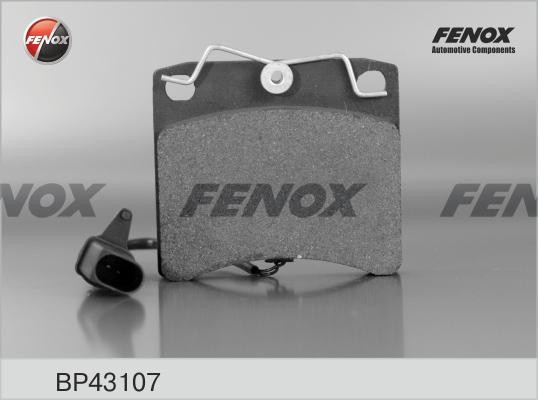КОЛОДКИ ТОРМОЗНЫЕ ДИСКОВЫЕ ПЕРЕДНИЕ BP43107 FENOX
