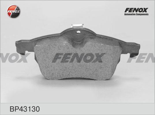 КОЛОДКИ ТОРМОЗНЫЕ ДИСКОВЫЕ ПЕРЕДНИЕ BP43130 FENOX