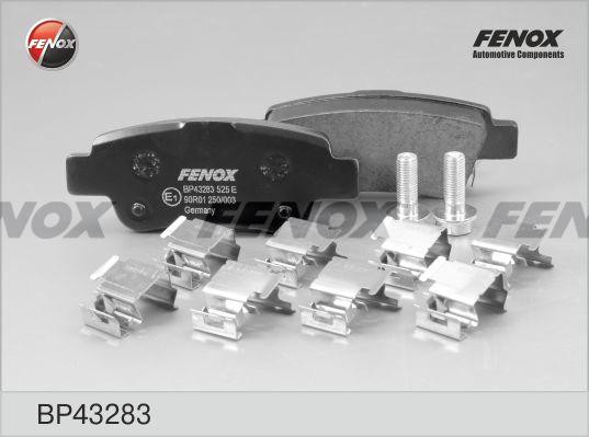 КОЛОДКИ ТОРМОЗНЫЕ ДИСКОВЫЕ ЗАДНИЕ BP43283 FENOX