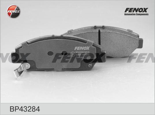 КОЛОДКИ ТОРМОЗНЫЕ ДИСКОВЫЕ ПЕРЕДНИЕ BP43284 FENOX