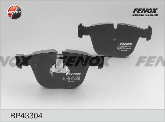 КОЛОДКИ ТОРМОЗНЫЕ ДИСКОВЫЕ ЗАДНИЕ BP43304 FENOX