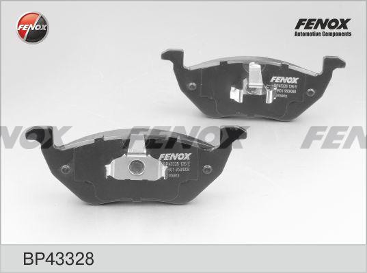 КОЛОДКИ ТОРМОЗНЫЕ ДИСКОВЫЕ ЗАДНИЕ BP43328 FENOX