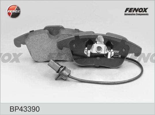 КОЛОДКИ ТОРМОЗНЫЕ ДИСКОВЫЕ ПЕРЕДНИЕ BP43390 FENOX