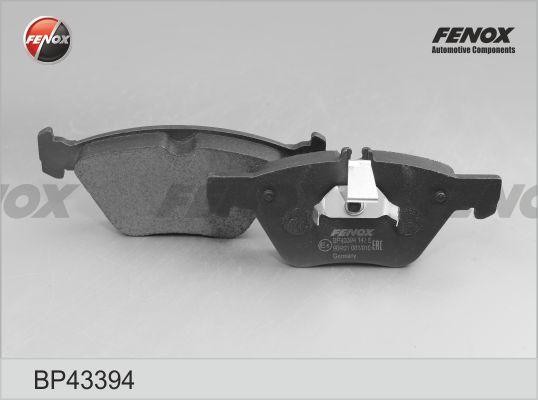 КОЛОДКИ ТОРМОЗНЫЕ ДИСКОВЫЕ ПЕРЕДНИЕ BP43394 FENOX