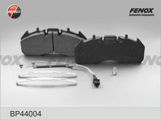 КОЛОДКИ ТОРМОЗНЫЕ ДИСКОВЫЕ ПЕРЕДНЕЙ ЗАДНЕЙ ОСИ MERITOR BP44004 FENOX