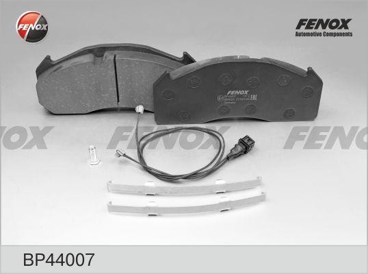 КОЛОДКИ ТОРМОЗНЫЕ ДИСКОВЫЕ ПЕРЕДНЕЙ ЗАДНЕЙ ОСИ MERITOR BP44007 FENOX