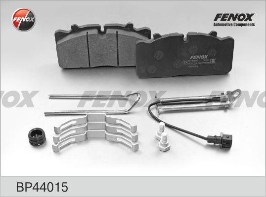 КОЛОДКИ ТОРМОЗНЫЕ ДИСКОВЫЕ ПЕРЕДНЕЙ ЗАДНЕЙ ОСИ WABCO BP44015 FENOX