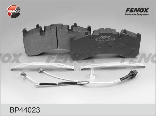 КОЛОДКИ ТОРМОЗНЫЕ ДИСКОВЫЕ ПЕРЕДНЕЙ ЗАДНЕЙ ОСИ MERITOR BP44023 FENOX