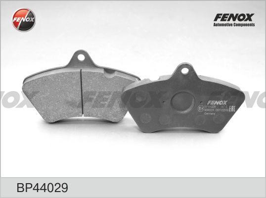 КОЛОДКИ ТОРМОЗНЫЕ ДИСКОВЫЕ ПЕРЕДНЕЙ ОСИ KNORR BP44029 FENOX