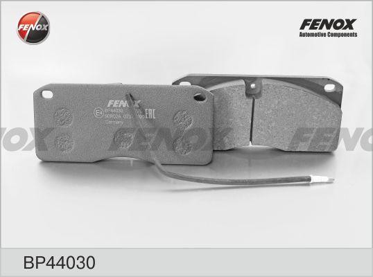 КОЛОДКИ ТОРМОЗНЫЕ ДИСКОВЫЕ ПЕРЕДНЕЙ ЗАДНЕЙ ОСИ MERITOR  BP44030 FENOX