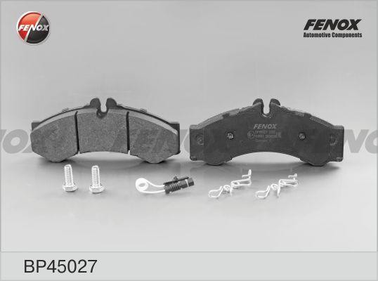 КОЛОДКИ ТОРМОЗНЫЕ ДИСКОВЫЕ BP45027 FENOX