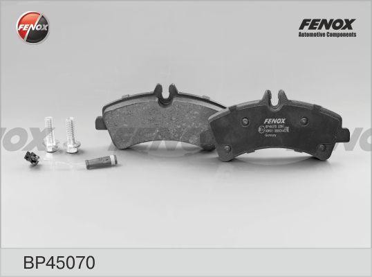 КОЛОДКИ ТОРМОЗНЫЕ ДИСКОВЫЕ ЗАДНИЕ BP45070 FENOX