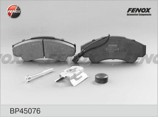 КОЛОДКИ ТОРМОЗНЫЕ ДИСКОВЫЕ ПЕРЕДНИЕ BP45076 FENOX