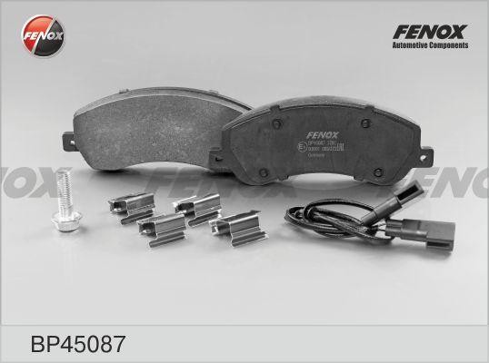 КОЛОДКИ ТОРМОЗНЫЕ ДИСКОВЫЕ ПЕРЕДНИЕ BP45087 FENOX