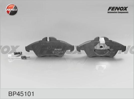 КОЛОДКИ ТОРМОЗНЫЕ ДИСКОВЫЕ ПЕРЕДНИЕ BP45101 FENOX