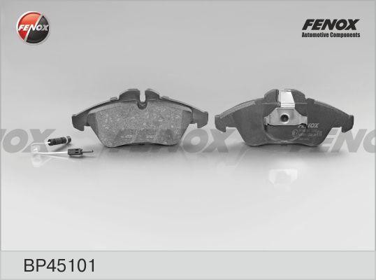 КОЛОДКИ ТОРМОЗНЫЕ ДИСКОВЫЕ ПЕРЕДНИЕ BP45101 FENOX