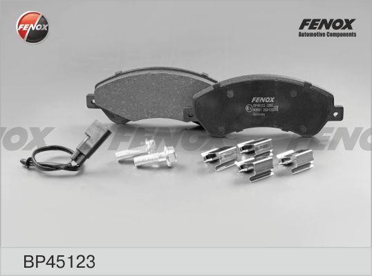 КОЛОДКИ ТОРМОЗНЫЕ ДИСКОВЫЕ ПЕРЕДНИЕ BP45123 FENOX