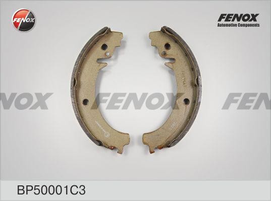 КОЛОДКИ ТОРМОЗНЫЕ БАРАБАННЫЕ ЗАДНИЕ BP50001C3 FENOX
