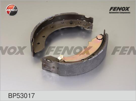 КОЛОДКИ ТОРМОЗНЫЕ БАРАБАННЫЕ BP53017 FENOX