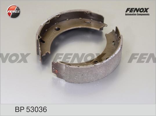 КОЛОДКИ ТОРМОЗНЫЕ БАРАБАННЫЕ BP53036 FENOX