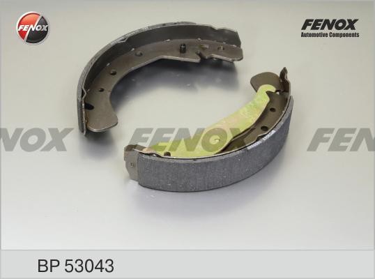 КОЛОДКИ ТОРМОЗНЫЕ БАРАБАННЫЕ BP53043 FENOX