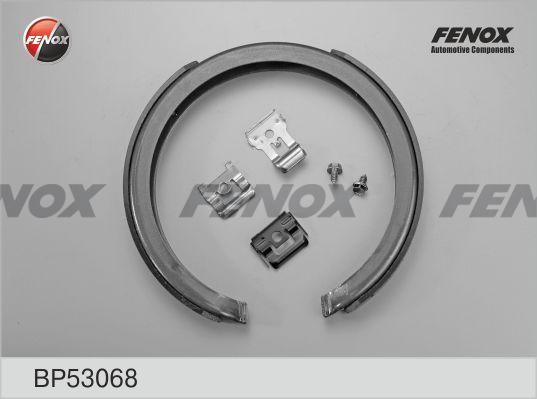 КОЛОДКИ ТОРМОЗНЫЕ БАРАБАННЫЕ СТОЯНОЧНОГО ТОРМОЗА BP53068 FENOX