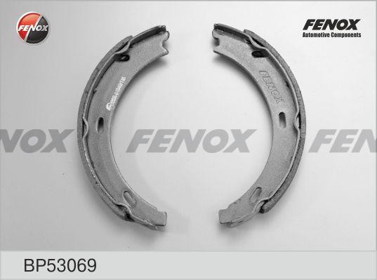 КОЛОДКИ ТОРМОЗНЫЕ БАРАБАННЫЕ СТОЯНОЧНОГО ТОРМОЗА BP53069 FENOX
