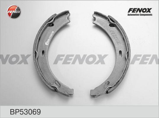 КОЛОДКИ ТОРМОЗНЫЕ БАРАБАННЫЕ СТОЯНОЧНОГО ТОРМОЗА BP53069 FENOX