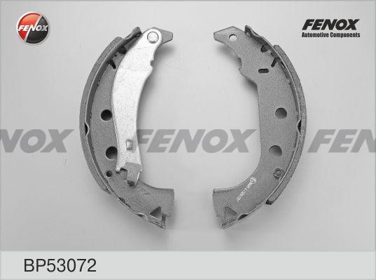 КОЛОДКИ ТОРМОЗНЫЕ БАРАБАННЫЕ СТОЯНОЧНОГО ТОРМОЗА BP53072 FENOX
