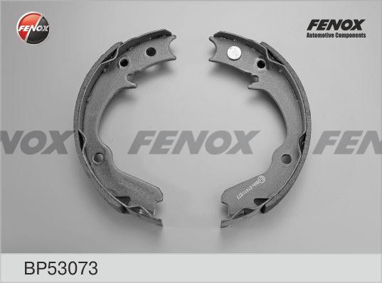 КОЛОДКИ ТОРМОЗНЫЕ БАРАБАННЫЕ СТОЯНОЧНОГО ТОРМОЗА BP53073 FENOX