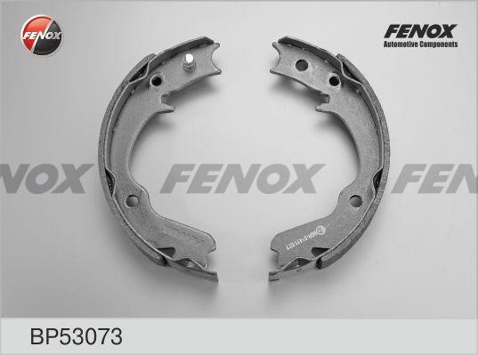 КОЛОДКИ ТОРМОЗНЫЕ БАРАБАННЫЕ СТОЯНОЧНОГО ТОРМОЗА BP53073 FENOX