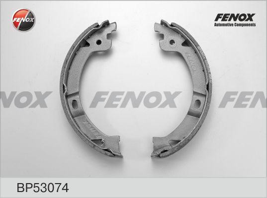 КОЛОДКИ ТОРМОЗНЫЕ БАРАБАННЫЕ СТОЯНОЧНОГО ТОРМОЗА BP53074 FENOX