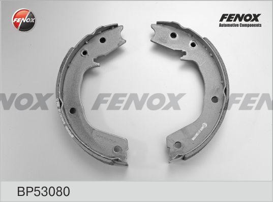 КОЛОДКИ ТОРМОЗНЫЕ БАРАБАННЫЕ СТОЯНОЧНОГО ТОРМОЗА BP53080 FENOX
