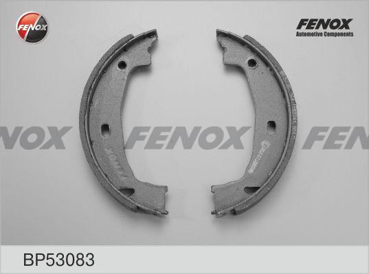 КОЛОДКИ ТОРМОЗНЫЕ БАРАБАННЫЕ СТОЯНОЧНОГО ТОРМОЗА BP53083 FENOX