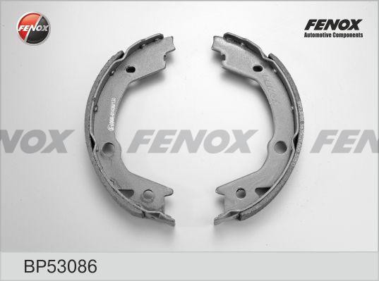 КОЛОДКИ ТОРМОЗНЫЕ БАРАБАННЫЕ СТОЯНОЧНОГО ТОРМОЗА BP53086 FENOX