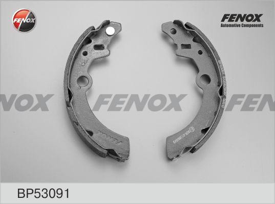 КОЛОДКИ ТОРМОЗНЫЕ БАРАБАННЫЕ BP53091 FENOX