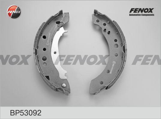 КОЛОДКИ ТОРМОЗНЫЕ БАРАБАННЫЕ BP53092 FENOX