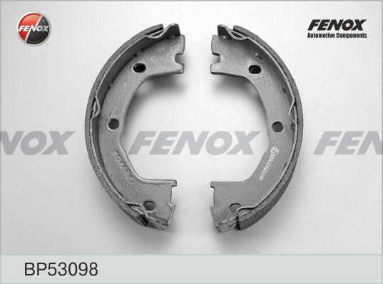 КОЛОДКИ ТОРМОЗНЫЕ БАРАБАННЫЕ СТОЯНОЧНОГО ТОРМОЗА BP53098 FENOX