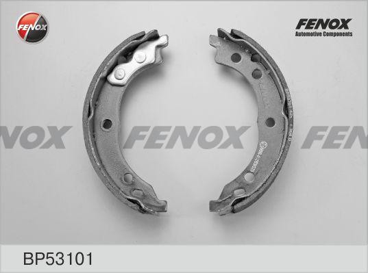 КОЛОДКИ ТОРМОЗНЫЕ БАРАБАННЫЕ СТОЯНОЧНОГО ТОРМОЗА BP53101 FENOX