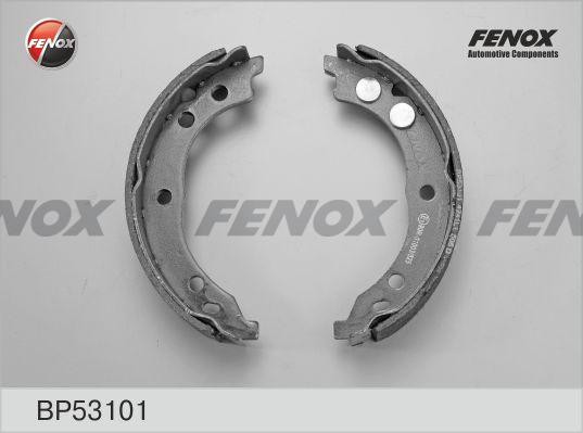 КОЛОДКИ ТОРМОЗНЫЕ БАРАБАННЫЕ СТОЯНОЧНОГО ТОРМОЗА BP53101 FENOX