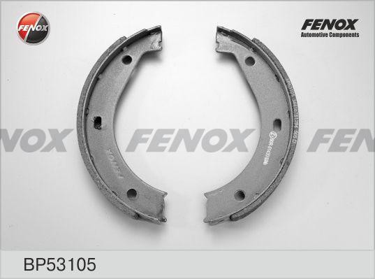 КОЛОДКИ ТОРМОЗНЫЕ БАРАБАННЫЕ СТОЯНОЧНОГО ТОРМОЗА BP53105 FENOX